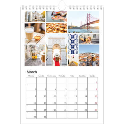 A4 Photo Calendar — Framework [March]