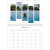 A4 Double Photo Calendar — Travel mosaics [February]
