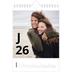 A5 Photo Calendar — Letter style [January]