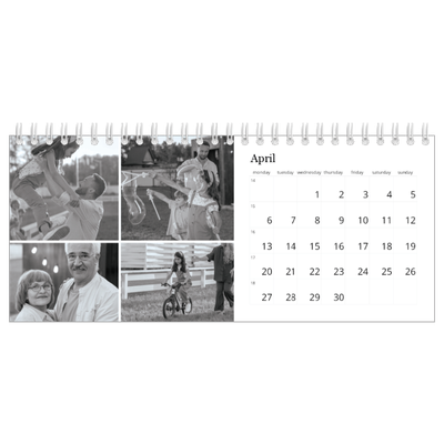 Desk calendars — Focus [April]