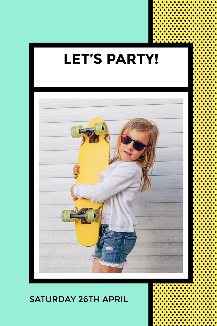 Invitations — Pop art