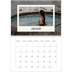 A4 Double Photo Calendar — The portrait edit [January]