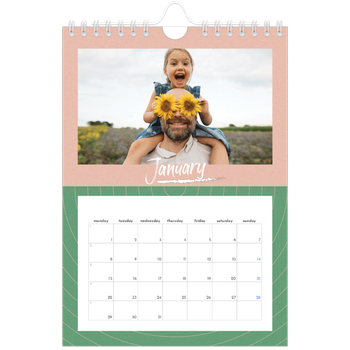 A5 portrait — Colour and pattern