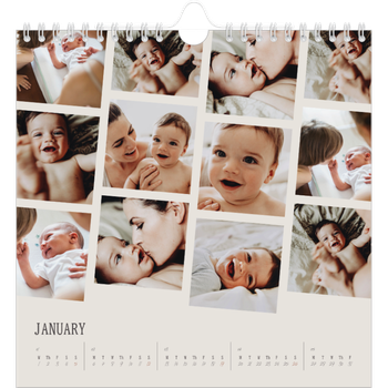 Square Photo Calendar — Memories in motion