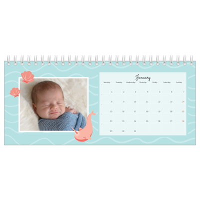 Desk calendars — Cute animals [January]