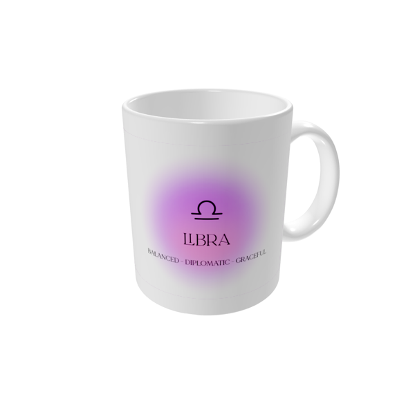 Personalised mugs — Astrology gradients - Libra