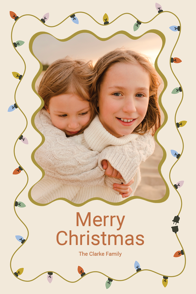 Cards — Festive lights