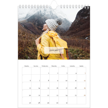 A4 Photo Calendar — Classic calendar