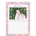 A4 Photo Calendar — Playing with pattern [January]