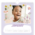 Square calendars  — Rainbow unicorn [January]