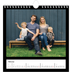 Square calendars  — Black margin [February]