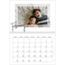 A4 Double Photo Calendar — Clear frame [February]