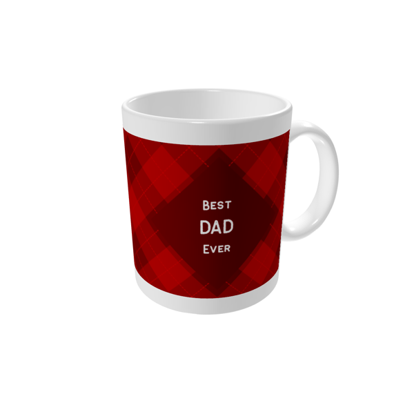 Personalised mugs — Traditional chequers