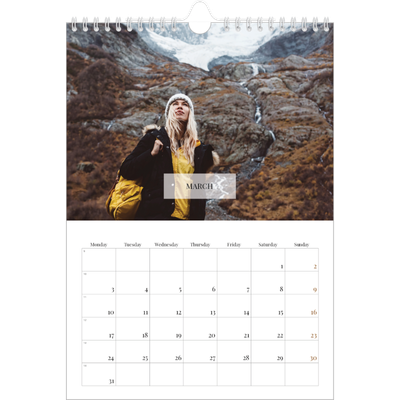 A4 Photo Calendar — Classic calendar [March]