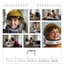 Square calendars  — Photo arrangements [January]