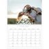 A4 Double Photo Calendar — Flower motif [January]