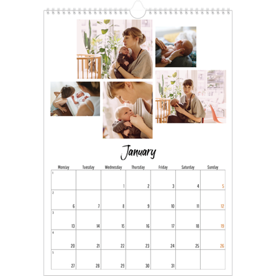 A3 photo calendars — This is me [January]