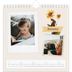 Square calendars  — Vintage scrapbooking [January]