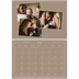 A4 Double Photo Calendar — Crafted memories [cover]