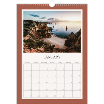 A3 Photo Calendar — Classic colours