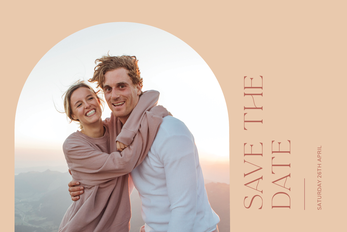 Save the date — Just peachy