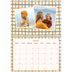 A4 Double Photo Calendar — Retro patterns [January]