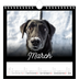 Square calendars  — Black minimal [March]