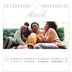 Square calendars  — Photo strip boxes [March]
