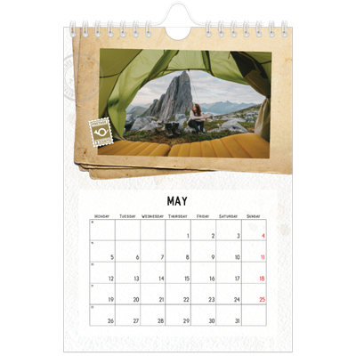 A5 Photo Calendar — Parts unknown [cover]