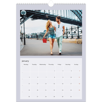 A3 Photo Calendar — Colour my world
