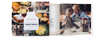 Photo Books — Family baking