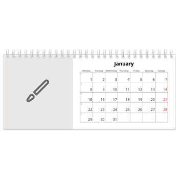 Desk Photo Calendar — Design your own calendar