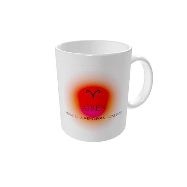 Personalised mugs — Astrology gradients - Aries