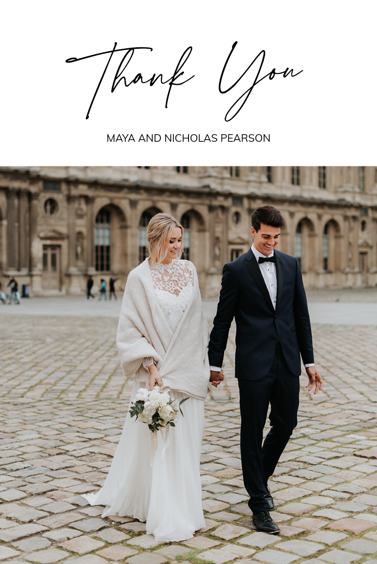 Thank you cards — Relaxed like us