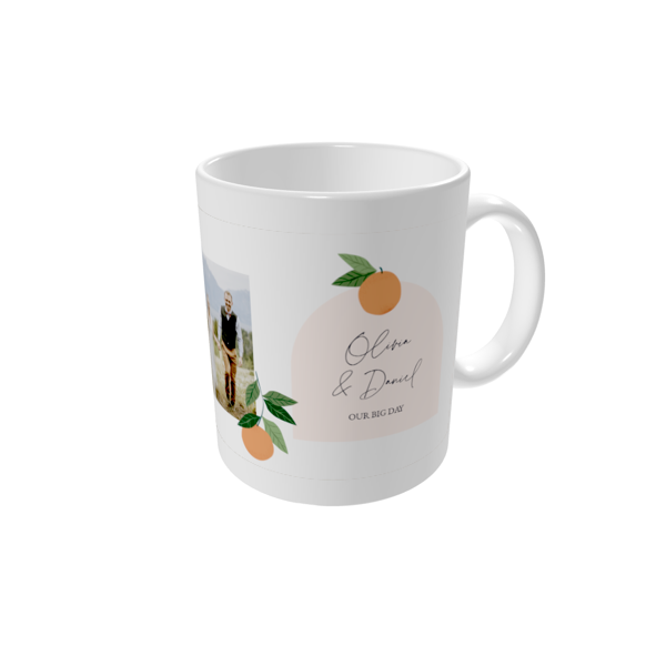 Personalised mugs — Citrus celebrations