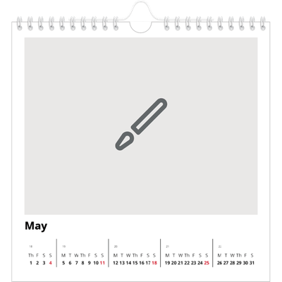 Square calendars  — Design your own calendar [cover]