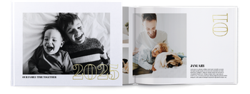 Photo Books — Large glitter numbers