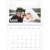 A4 Double Photo Calendar — Big month [March]