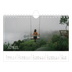 A5 Landscape Photo Calendar — Simple serif [April]