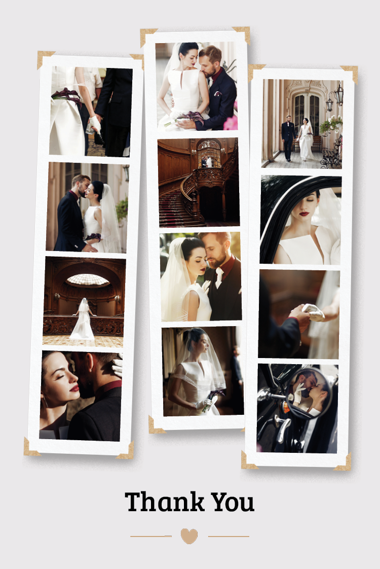 Thank you cards — Photobooth