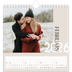 Square calendars  — Overlapping text [February]