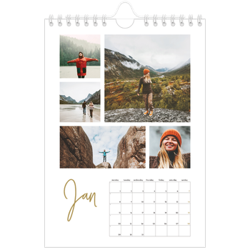 A5 portrait — Scribble text