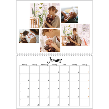 A4 Double Photo Calendar — This is me