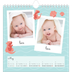 Square calendars  — Cute animals [May]