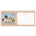 Desk calendars — Pops of red [January]