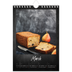 A5 Photo Calendar — Chalkboard style [March]