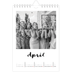 A5 Photo Calendar — Handwritten [April]