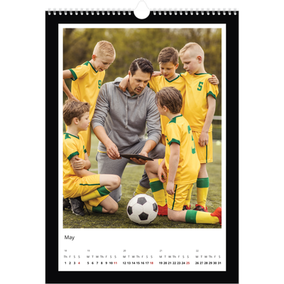 A3 photo calendars — Black frame [cover]