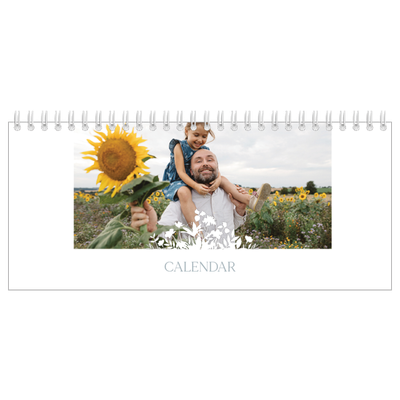 Desk calendars — Flower motif [cover]