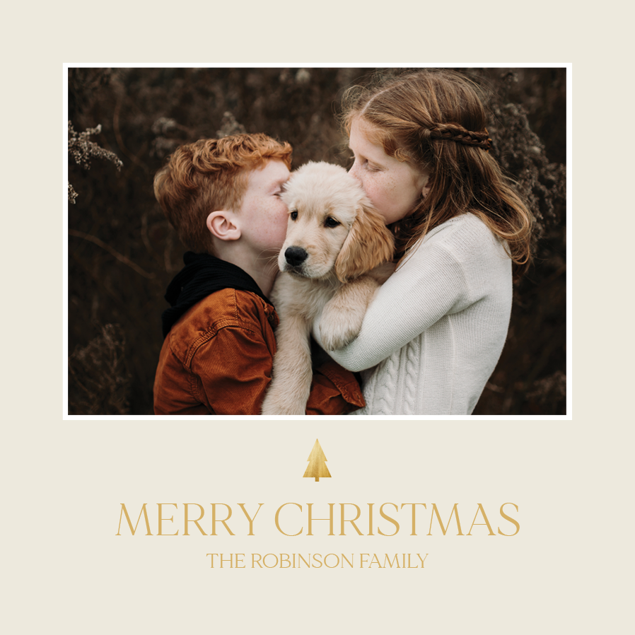 Cards — Little gold tree